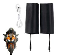 Poignées Chauffantes - Étanche Alimenté par USB Dispositif De Chauffage des Mains pour Cyclisme,Coussinets Chauffants pour Poignée De Motocyclette - pour Scooter Moto Tout-Terrain Moto De Rue