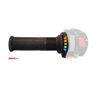 Poignee chauffante koso hg 13 (long 120 mm) avec interrupteur au pouce (diam 22,
