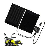 Poignées chauffantes pour moto - Chauffe-mains alimenté par USB pour deux-roues - Coussinets chauffants pour moto tout-terrain - Pour moto tout-terrain, scooter, moto de route, VTT