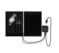 Poignées chauffantes pour moto - Chauffe-mains alimenté par USB pour deux roues - Couverture de poignée chauffante pour moto, pour temps froid hivernal, scooter, moto tout-terrain, moto de route