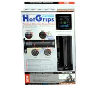 Poignées chauffantes Premium Adventure with v8 switch Oxford Hotgrips Noir TU