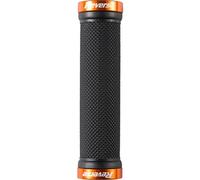 Paire de grips reverse classic 29 mm noir orange