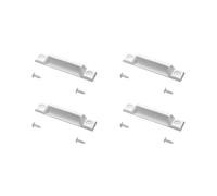 Poignées coulissantes résistantes à la pour fenêtre moustiquaire, plastique ABS haute résistance avec configurations simples, Push Pull