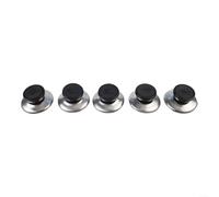 Poignées Couvercle Bakélite Argent Anti-Brûlure Poignées Couvercle(5pcs)