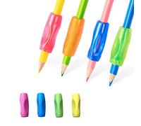 Poignées Crayons Ergonomiques - 8 Pièces Aide Écriture Pour Enfants - Grip Stylo, Guide Doigt, Pencil Grip
