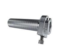 Poignées d'accélérateur de guidon for moto 883 1200(Silver)