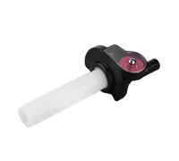 Poignées D'accélérateur, Poignées D'accélérateur Visuelles de Moto de 22 Mm Poignée D'accélérateur de Gaz Torsadée pour 50cc-160cc ATV Dirt Bike(Rouge)