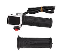 Poignées d'accélérateur torsadées pour vélo électrique,écran LCD à Vitesse réglable étanche Interface SM pour éviter de Glisser la poignée d'accélérateur des Scooters électriques pour