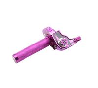 Poignées d'accélérateur universelles en aluminium, 1 pièce, guidon de 22mm, accélérateur for moto, cyclomoteur, Scooter, vélo M10 * 1.5(A8)