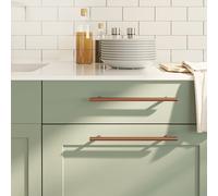 Poignées d'Armoire Placard Meuble Cuisine 10 pcs Bronze Acier Inoxydable vidaXL