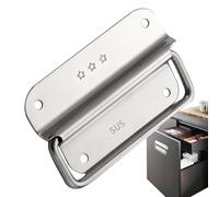 Poignées d'armoire - Poignées rétractables en acier inoxydable, poignée de tiroir rabattables pliables pour gagner de l'espace, quincaillerie de cuisine moderne | Pour la mise à niveau des meubles de