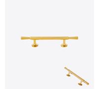 poignées d'armoire, tirettes de tiroir, Lot de 2 poignées de tiroir modernes, poignées classiques en laiton avec vis, poignées dorées for armoires, armoire, tiroir de commode, décoration de meubles (1