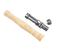 Poignées de Canne à Pêche - Siège de Moulinet Universel léger,pour Canne à Pêche | pour Kayak, Bord de Mer, Lac, Étang, Extérieur, Eau Salée,