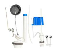 Poignées de chasse d'eau de salle de bain compatibles avec tige de poussée à montage avant, actionneur de pièce de toilette, leviers simples pour réservoirs de toilettes