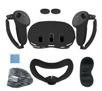 Poignées De Contrôleur,Couverture Faciale Pour Meta Quest 3 Vr,Accessoires,Couvercle De Protection Anti-Rayures,Coque Avant,Capuchon D'objectif Anti-Rayures - Type 7in1black Cover
