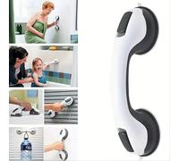 Poignées de douche, barres d'appui pour baignoires, douches, barre d'appui à aspiration, salle de bains, poignées de bain, handicapés, personnes âgées, poignée de sécurité Vert