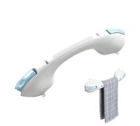 Poignées de douche pour personnes âgées, barres de préhension murales | Barres de préhension pour personnes handicapées sécurisées avec ventouse - Aides de bain murales pour transferts