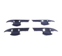 Poignées de extérieures voiture Pour Daihatsu Pour Altis 2018-2023 Couvercle De Poignée Porte Monotrou Intelligent Protection Décorative Anti-rayures Accessoires(Blade Door Bowl Carbon Fiber)