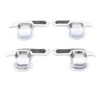 Poignées de extérieures voiture Pour Wigo Poignée De Porte Intelligente À Trou Unique Conduite À Droite Double Anti-rayures Modification Des Impacts Accessoires Protection(Blade Door Bowl Plating)