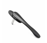 poignées de fenêtre, Poignée de fenêtre à battant en alliage d'aluminium for moustiquaire, poignée porte pliante acier fin, plat et carré forme d'épée