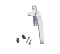 poignées de fenêtre, Poignée de fenêtre, quincaillerie for la maison, poignée à levier for battant avec verrouillage, installation facile, capuchon décoratif, accessoires for(Right White)