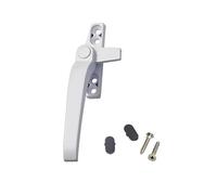 poignées de fenêtre, Poignée de fenêtre, quincaillerie for la maison, poignée à levier for battant avec verrouillage, installation facile, capuchon décoratif, accessoires for(Left White)