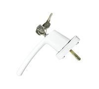 poignées de fenêtre, Serrure de porte, serrure hangar, portail for boîte rangement en bois, poignée tournante, fenêtre universelle, verrouillage vec serrures main