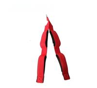 Poignées de fixation câble à tirer vers le bas, corde triceps for entraînement en salle sport(Red)