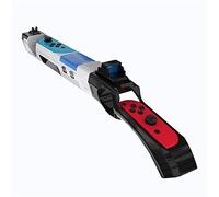 Poignées de fusil de tir contrôleur pour Switch/Switch Oled, support de jeu Somatosensory Gunstock pour Switch Accessoires (Noir/Blanc)