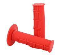 Poignées de guidon Avoc MOTO OFF ROAD MX2 ROUGE CLOSED END 115mm CROSS - MX PAIRE
