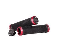 Poignées de guidon Azonic Logo Grip Rouge
