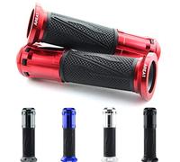 Poignées de Guidon Compatible avec California 1100, 1400 / NT 1000 (Gun/Rouge)