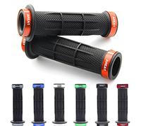 Poignées de guidon compatible avec RX 125, SX125, RX50, SX 50 Factory, (Stripe/Orange)