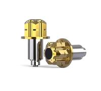 Poignées De Guidon De Moto en Aluminium CNC, Bouchons D'extrémité De Barre Coulissant pour Moto 16-18mm, Accessoires De Moto Hors Route Universels Bouchon de Guidons