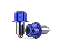 Poignées De Guidon De Moto en Aluminium CNC, Bouchons D'extrémité De Barre Coulissant pour Moto 16-18mm, Accessoires De Moto Hors Route Universels Bouchon de Guidons