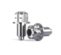 Poignées De Guidon De Moto en Aluminium CNC, Bouchons D'extrémité De Barre Coulissant pour Moto 16-18mm, Accessoires De Moto Hors Route Universels Bouchon de Guidons