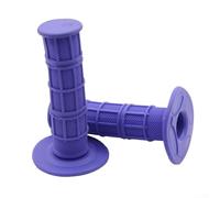 Poignées de guidon de moto en silicone antidérapant de qualité supérieure pour un meilleur confort de conduite (bleu)