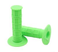 Poignées de guidon de moto en silicone antidérapant de qualité supérieure pour un meilleur confort de conduite (vert clair)