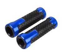 Poignées De Guidon De Moto Pour PIAGGIO MP3 300 MP3 400 MP3 500 contrepoids(Bleu)