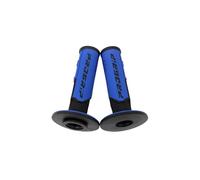 Poignées de Guidon de Moto universelles Y-MAHA, 7/8" 22 24 mm, en Caoutchouc Gel Domino, 6 Couleurs(Blue)