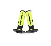 Poignées de Guidon de Moto universelles Y-MAHA, 7/8" 22 24 mm, en Caoutchouc Gel Domino, 6 Couleurs(Yellow)