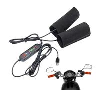 Poignées de guidon de moto USB - Poignées chauffantes à 3 niveaux, housse portable réglable | Polyvalent pour le cyclisme, la conduite, le tourisme, les déplacements domicile-travail, le scooter, l'au