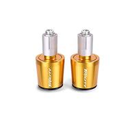Poignées De Guidon De Poids D'extrémité De Guidon De Moto Bouchon Anti-Vibration Silder Plug Pour Tricity 125 Tricity 155 Tricity 300(Gold)