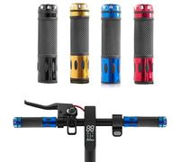 Poignées de guidon de rechange pour trottinette électrique Xiaomi M365, 1S Pro Pro2 MI3 - Accessoires en alliage d'aluminium et caoutchouc (rouge)