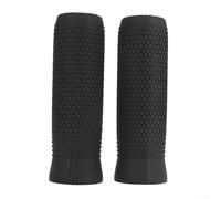 Poignées de guidon de scooter en caoutchouc antidérapant pour Ninebot pour es1 ES2 ES3 ES4 ES22 ES25, 117 x 37 mm, diamètre intérieur 22 mm, noir et vert, 205 g par paire (noir)