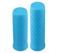 Poignées de guidon de trottinette électrique Ninebot G30 MAX en silicone avec des propriétés antidérapantes améliorées (bleu)