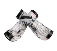 Poignées De Guidon De Vélo Antidérapantes Confortables Doubles Verrous Sur L'extrémité De La Poignée De Vélo Accessoires De Cyclisme Poignées De Montagne Durables Installation Facile Du Manchon