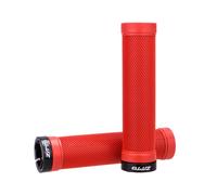 Poignées De Guidon De Vélo Antidérapantes, En Caoutchouc, Ergonomiques, Avec Verrou En Alliage D'aluminium