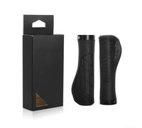 Poignées de guidon de vélo confortables en caoutchouc TPR élastique pour guidon de 22 à 2 mm de diamètre, offrant un soutien antidérapant pour VTT, vélos pliants et scooters (noir)