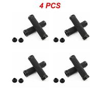 Poignées De Guidon De Vélo De Montagne Et De Route,En Caoutchouc Souple,Lisse,Anti-Aldes,Avec Verrouillage,1/2/4 Pièces - Type A 4pcs